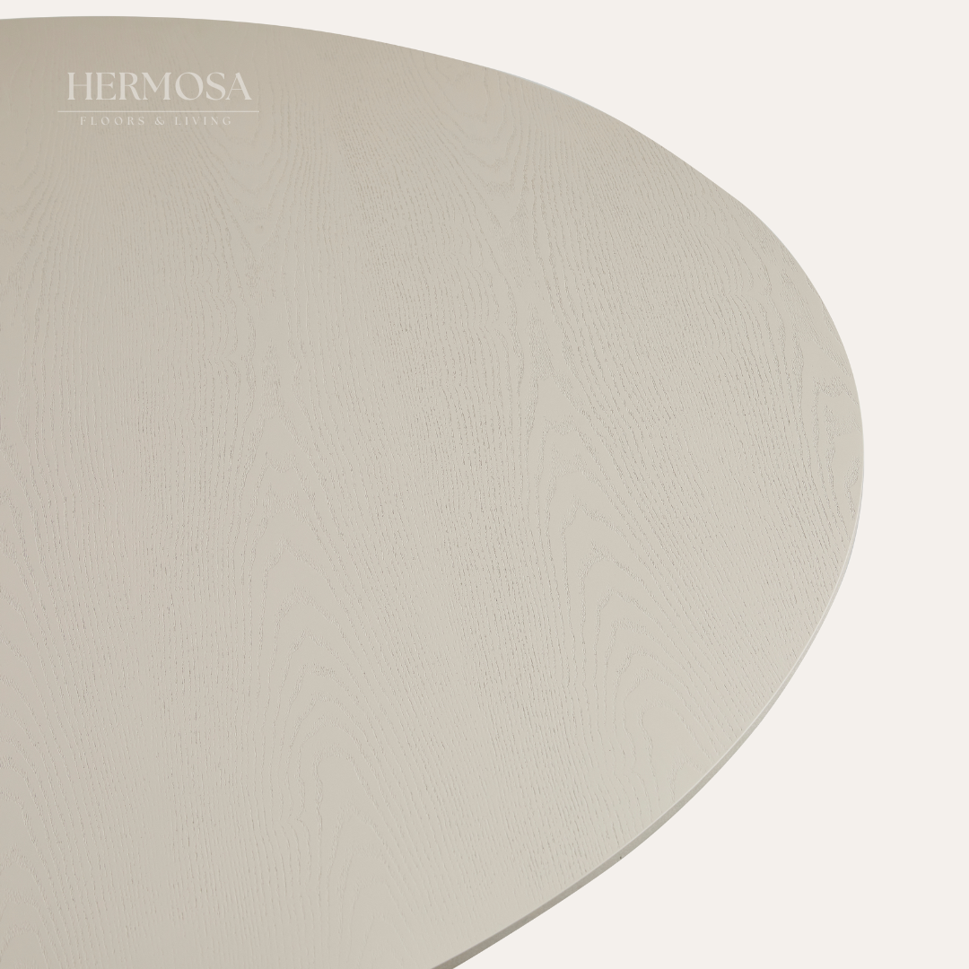 Japandi eettafel uitschuifbaar Nola beige (pre-order)