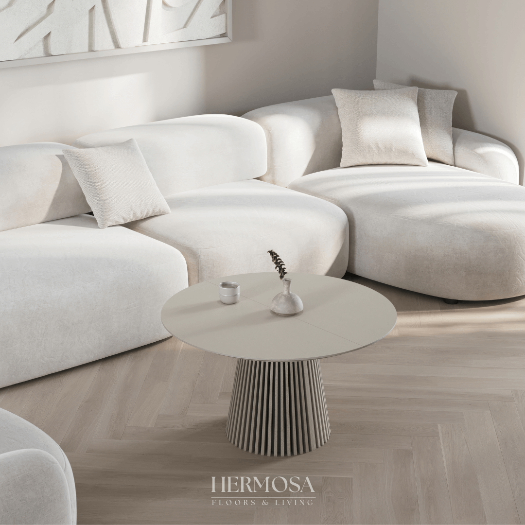 Japandi salontafel uitschuifbaar Nola beige (pre-order)