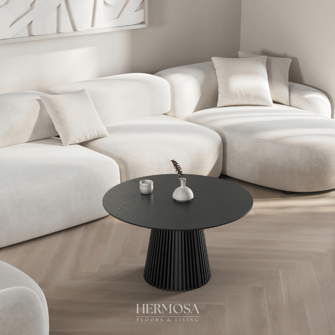 Japandi salontafel uitschuifbaar Nola zwart (pre-order)