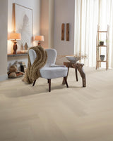 Jade licht beige eiken PVC Visgraat XL