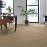 Julia naturel bruin eiken PVC Visgraat
